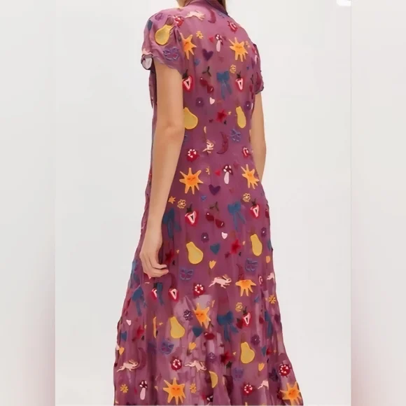 FREE PEOPLE Embroidered Dress, Size XS, S, Retail Price $637.00 USD - Picture 2 of 8